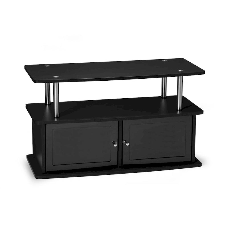 TV Stand with 2 Storage Cabinets and Shelf
