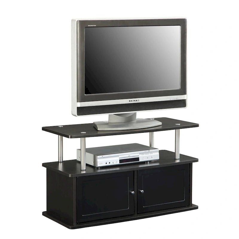 TV Stand with 2 Storage Cabinets and Shelf