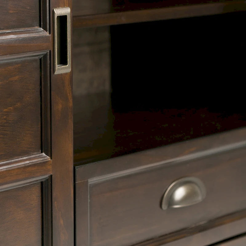 SOLID WOOD 54 inch Wide Transitional TV Media Stand For TVs up to 60 inches - 54w x 17.5d x 36 h