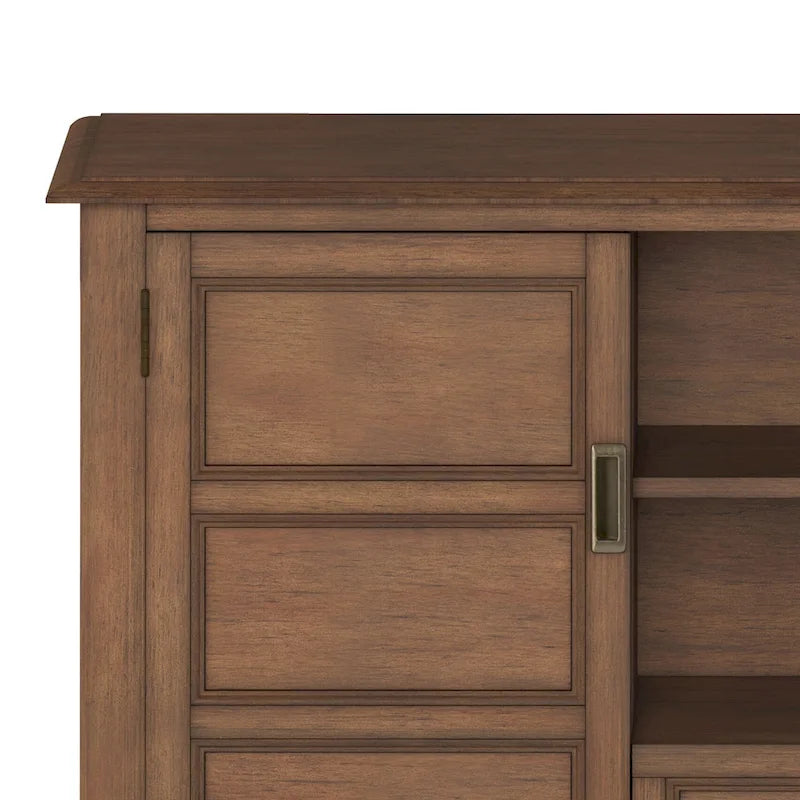 SOLID WOOD 54 inch Wide Transitional TV Media Stand For TVs up to 60 inches - 54w x 17.5d x 36 h