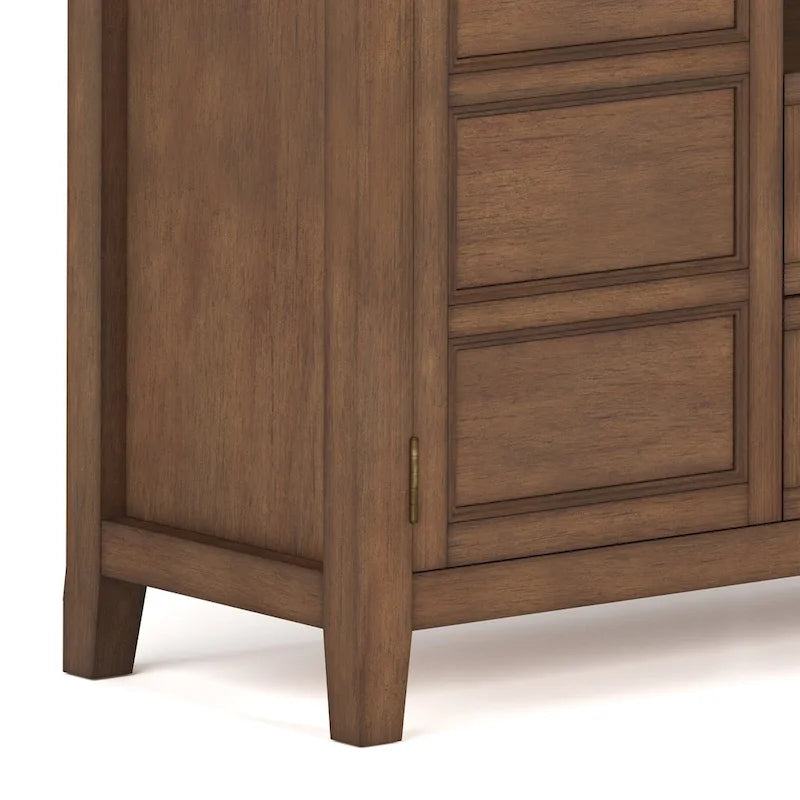 SOLID WOOD 54 inch Wide Transitional TV Media Stand For TVs up to 60 inches - 54w x 17.5d x 36 h