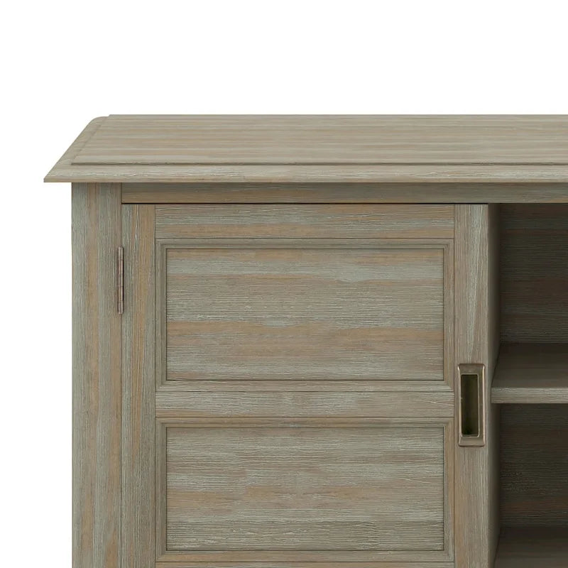 SOLID WOOD 54 inch Wide Transitional TV Media Stand For TVs up to 60 inches - 54w x 17.5d x 36 h