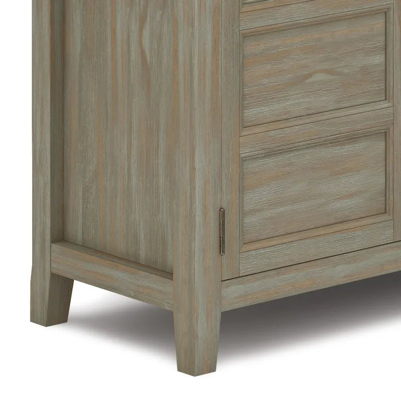 SOLID WOOD 54 inch Wide Transitional TV Media Stand For TVs up to 60 inches - 54w x 17.5d x 36 h