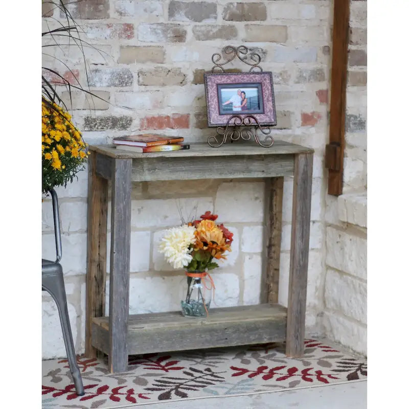 Small Farmhouse Entry Console
