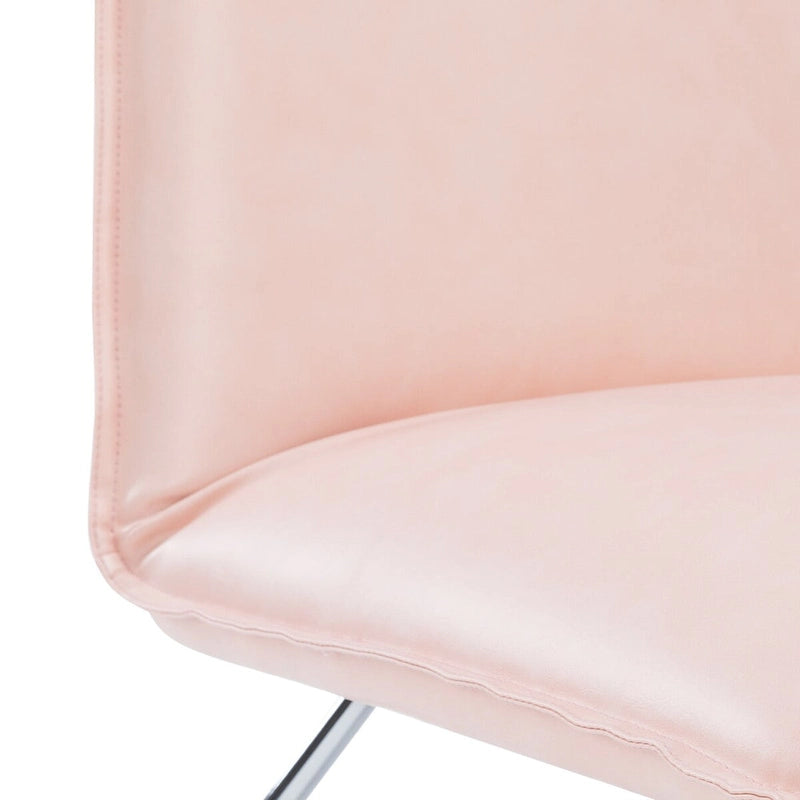 Mid Century Faux Leather Accent Chair With Adjustable Backrest - 31.5 H X 22.2 W X 23.6 D